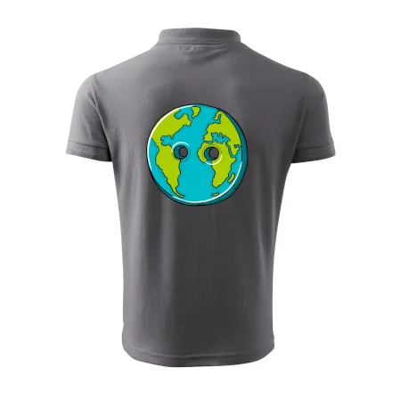Planéta krajiny gombík (Pecka design)