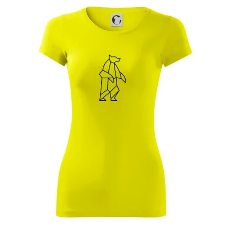 Geometria ľadový medveď stojaci