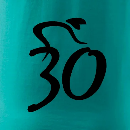 Cyklista oslavuje tridsiatku (30)
