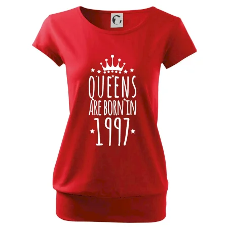 Queens are born in 1997
