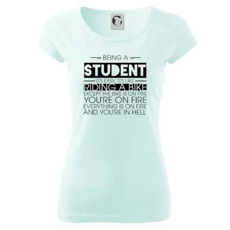 Being a student - bike