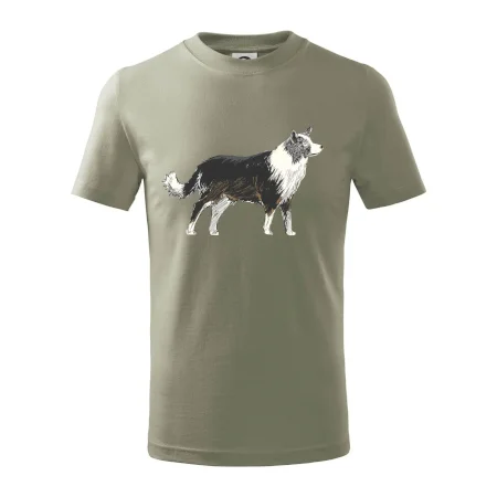 Border kólia kreslená