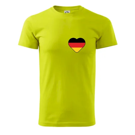 Germany love prso - Nemecká vlajka