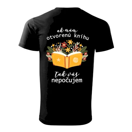 Ak mám otvorenú knihu, tak vás nepočujem