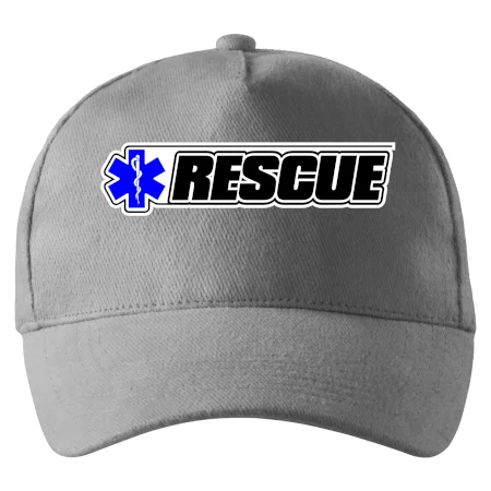 Záchranár rescue kríž modrý