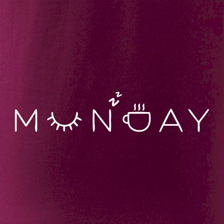 Monday nápis