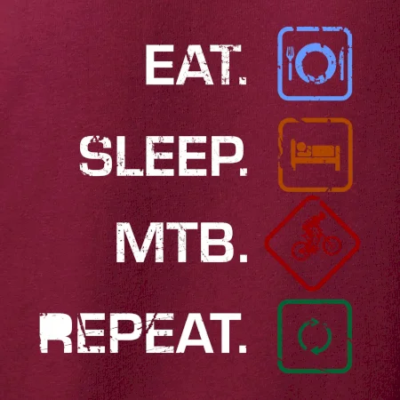 Eat sleep MTB repeat