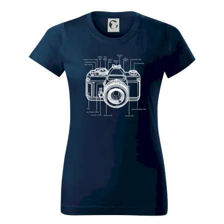 Nákres starý fotoaparát