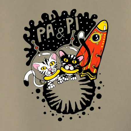 Pi a Pi z mačacej planéty (Pecka Design)