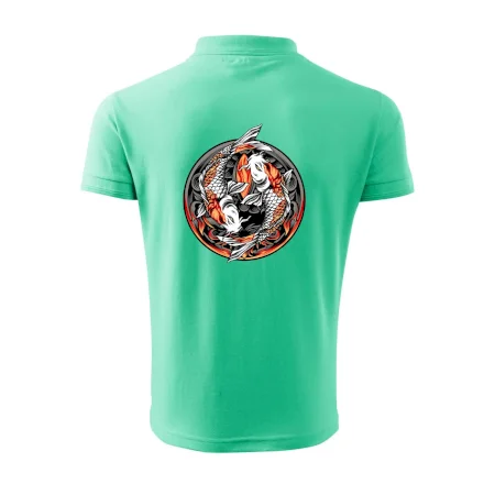 Yin & Yang Koi kapor - oranžový