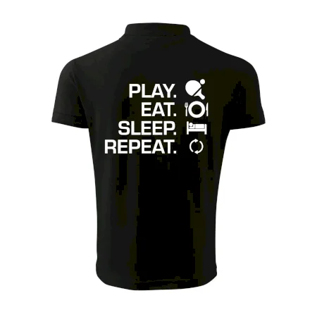 Stolný tenis - eat sleep