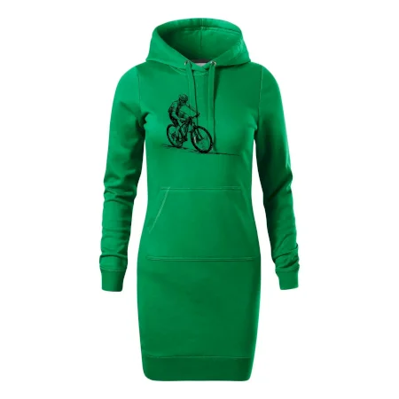 MTB kreslený cyklista