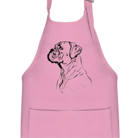 Boxer čierna kresba