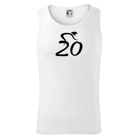 Cyklista oslavuje dvadsiatku (20)