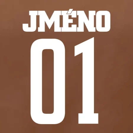 Futbalový dres - vlastné meno a číslo
