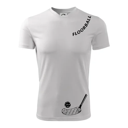 Floorball nápis šikmo