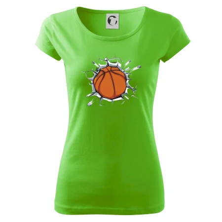 Basketbal lopta v triku