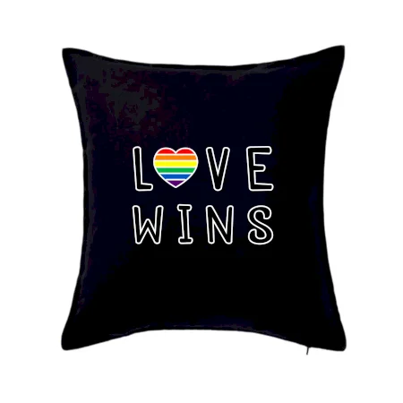 Love wins nápis
