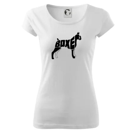 Boxer nápis v tele