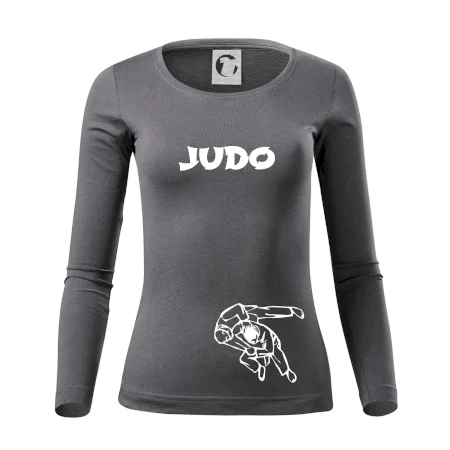 Judo nápis + postavy
