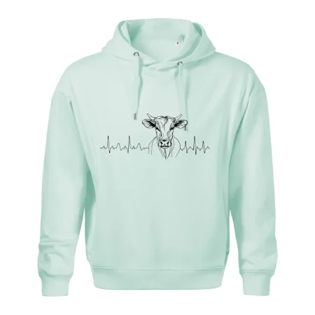 EKG krivka krava