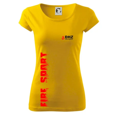 DHZ (oheň, firesport, názov sboru - vlastný nápis)