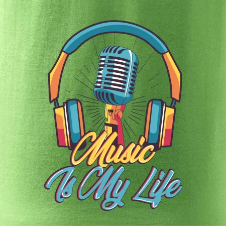 Music is my life slúchadlá