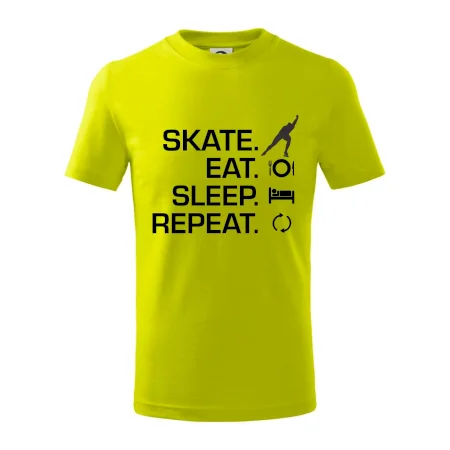 Eat sleep skate - ľadové korčuľovanie