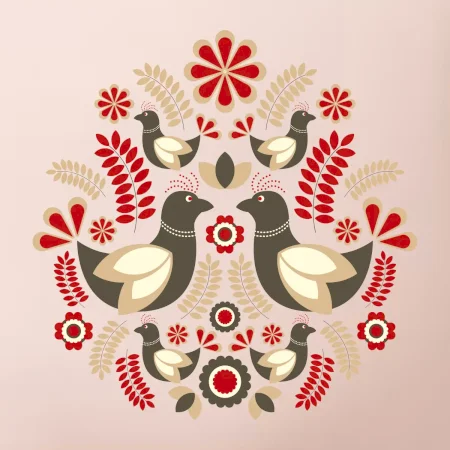 Folklór - hnedé vtáčiky