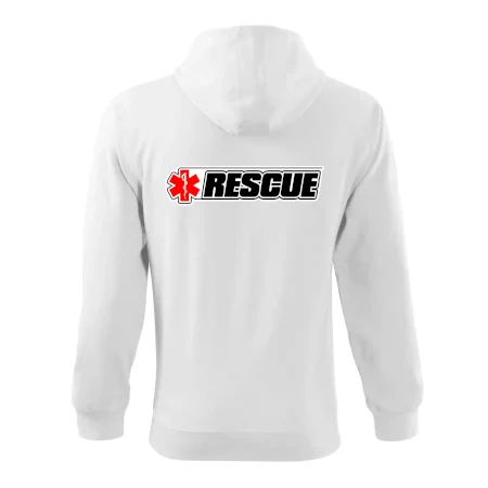 Záchranár rescue kríž červený