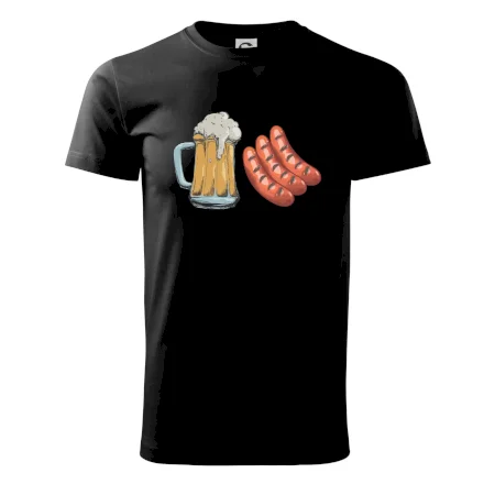 Pivo a klobása