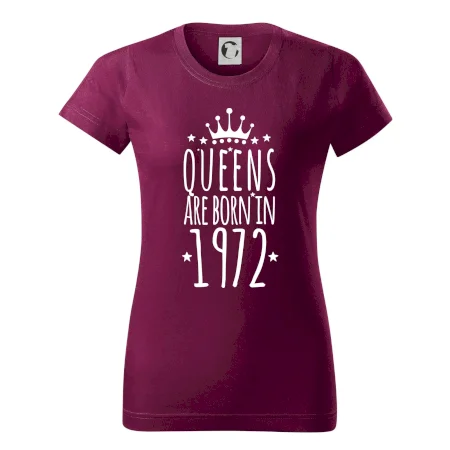 Queens are born in 1972