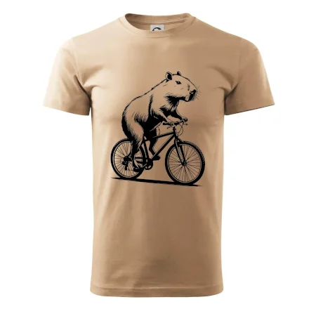 Kapybara na kole černá