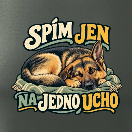 Spím jen na jedno ucho - vlčák