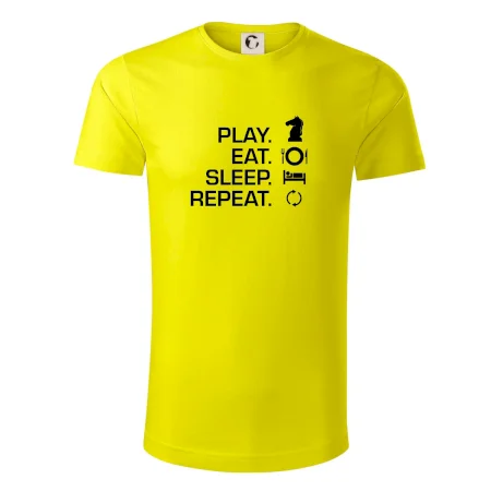 Eat sleep play - šach