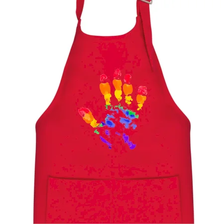 LGBT hand print