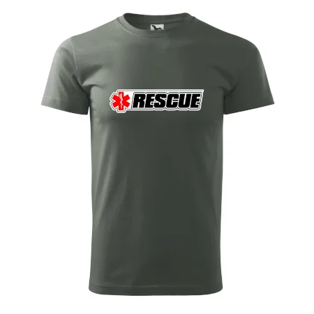 Záchranár rescue kríž červený