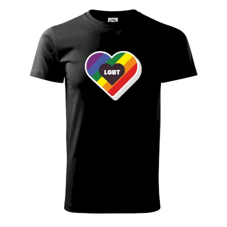 LGBT srdce dúhové