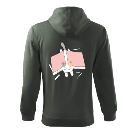 Učenie na štátnice mačka