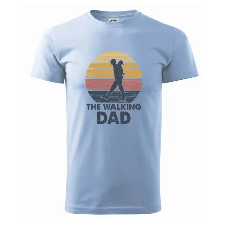 The walking dad - tata s dítětem na zádech