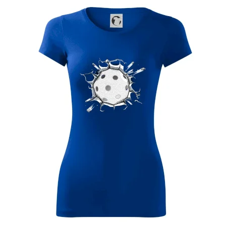 Florbal lopta v triku