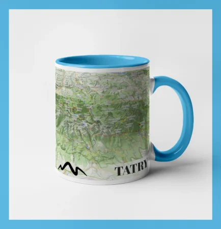 Hrnček mapa Tatry