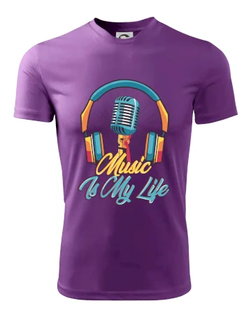 Music is my life slúchadlá