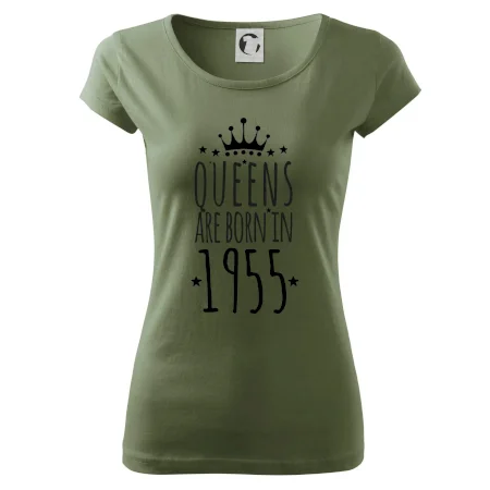 Queens are born in 1955