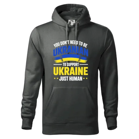 You don't need to be Ukrainian to support Ukraine just human