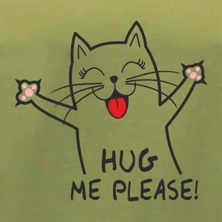Mačka hug me please
