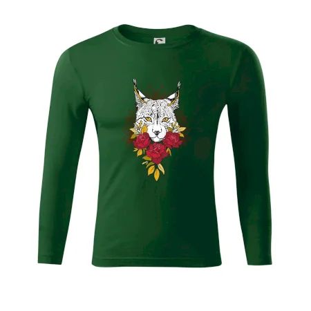 Rys s červenými ružami (Pecka design)