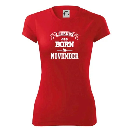 Legends are born in November