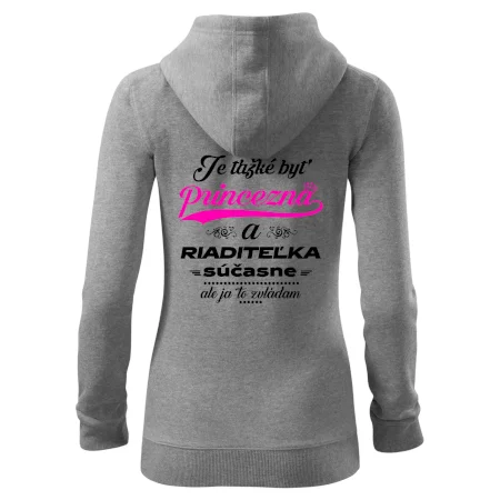 Je ťažké byť princezná riaditeľka