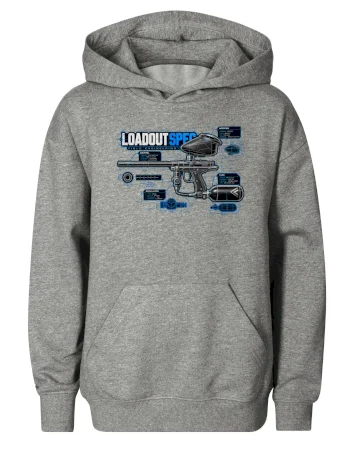 Technický výkres výstroja pre paintball